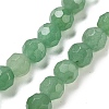 Natural Green Aventurine Beads Strands G-C150-B07-01-2