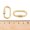 304 Stainless Steel Locking Carabiner STAS-C092-09B-G-3