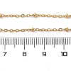 PVD Vacuum Plating 304 Stainless Steel Cable Chains Necklaces X-MAK-L015-41G-3
