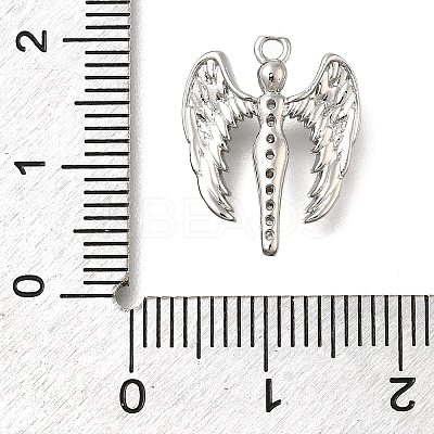 Brass Micro Pave Cubic Zirconia Pendants LS-KK-U061-16P-1