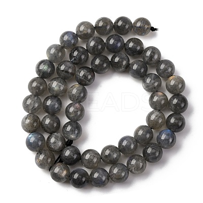 Natural Labradorite Beads Strands G-H326-01-8mm-1