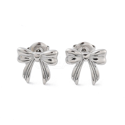 Non-Tarnish 304 Stainless Steel Stud Earrings EJEW-P258-15P-1