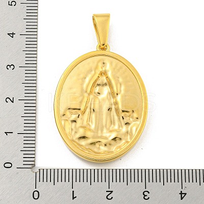Ion Plating(IP) 304 Stainless Steel Pendants STAS-R231-18G-19-1