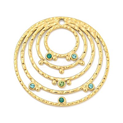 Real 18K Gold Plated PVD Vacuum Plating 304 Stainless Steel Pendants STAS-L278-033G-01-1