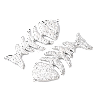 Textured 304 Stainless Steel Big Pendants LS-STAS-Z177-04P-1