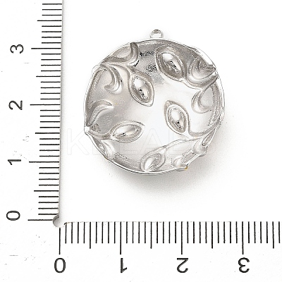 304 Stainless Steel Rhinestone Pendants STAS-P399-02A-1