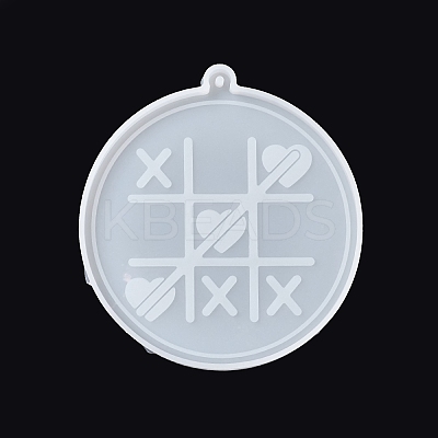 Valentine's Day Silicone Pendant Molds DIY-J009-07C-1