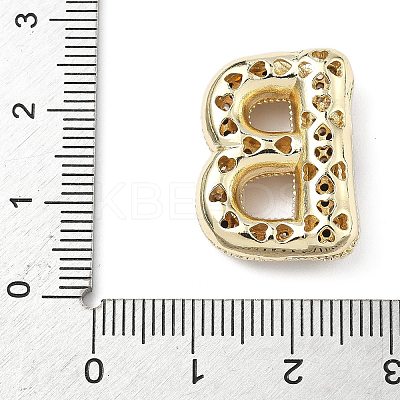 Brass Micro Pave Cubic Zirconia Pendants KK-Z108-02G-B-1