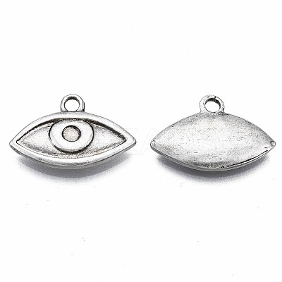 Tibetan Style Alloy Charms PALLOY-S120-269-NR-1