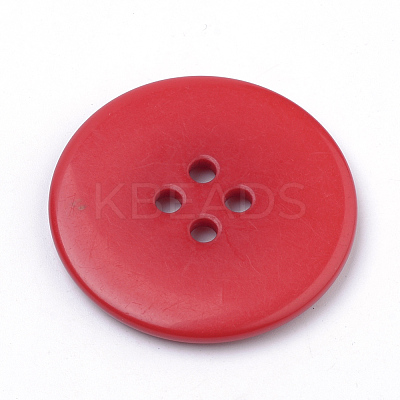 4-Hole Acrylic Buttons BUTT-Q038-25mm-M-1