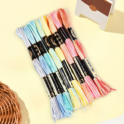 Polyester Embroidery Threads OCOR-WH20074-13A-01A-1