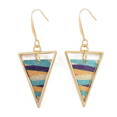 Alloy Dangle Earrings EJEW-JE03253-04-1