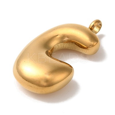 Ion Plating(IP) 304 Stainless Steel Pendants STAS-M017-08G-03-1