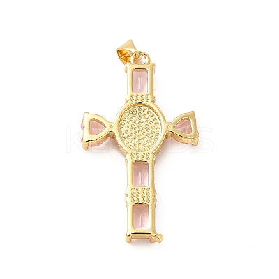 Rack Plating Brass Pendants KK-D087-16G-03-1