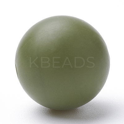 Food Grade Eco-Friendly Silicone Beads LS-SIL-R008B-49-1