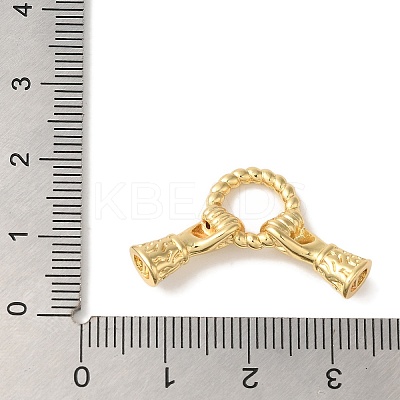 Rack Plating Brass Pave Black Cubic Zirconia Hands with Rings Links Connector Charms KK-A229-13G-1