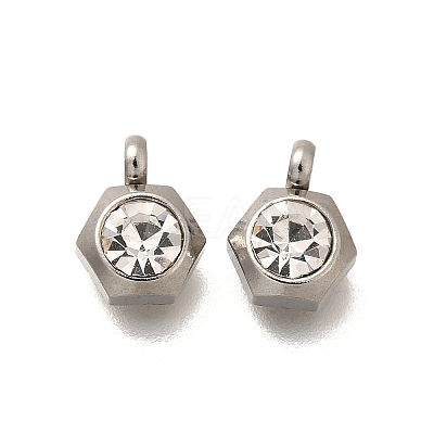 201 Stainless Steel Charms STAS-F311-06P-09-1