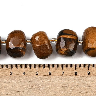 Natural Tiger Eye Beads Strands G-F796-B02-01-1