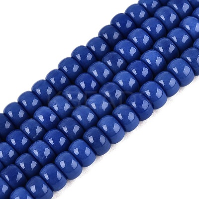 Opaque Glass Beads Strands GLAA-NH0002-B01-C10-1
