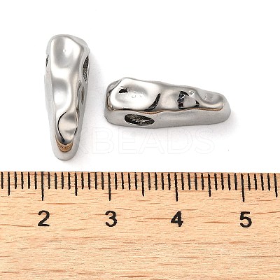 Brass European Bead KK-H455-02P-1