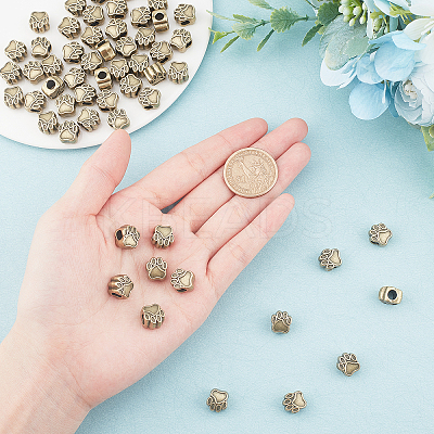 Tibetan Style Alloy European Beads MPDL-PH0001-11AB-1