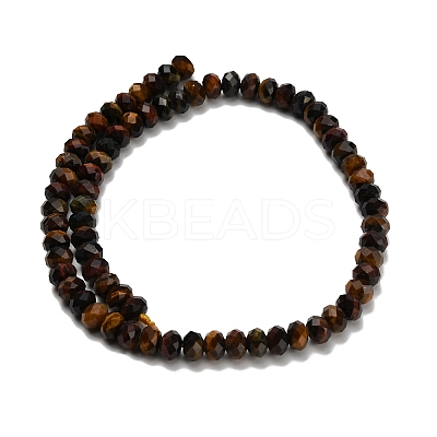 Three-color Natural Tiger Eye Beads Strands G-Z111-A02-02-1