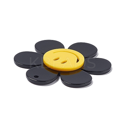 Opaque Acrylic Big Pendants LS-OACR-P012-B06-1
