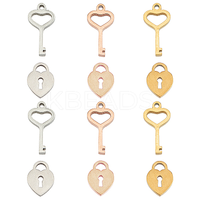 304 Stainless Steel Charms STAS-UN0012-02M-1