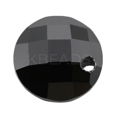 Cubic Zirconia Charms ZIRC-H116-08K-1