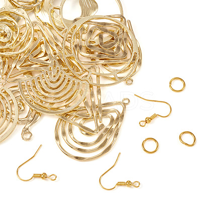 DIY Geometry Earring Making Kit DIY-TA0005-30-1