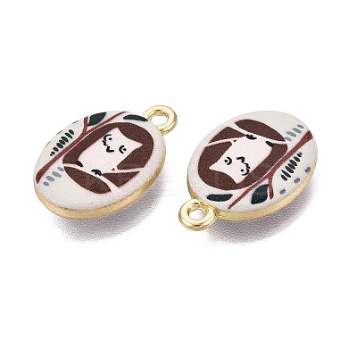 Printed Alloy Pendants PALLOY-SZC0008-05I-1