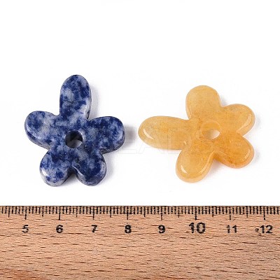 Natural & Synthetic Mixed Stone Pendants G-T142-44-1