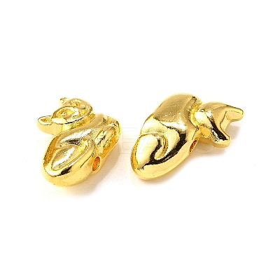 Cat Alloy Beads TIBEP-GC183-G-RS-1