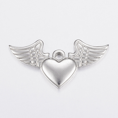 Tarnish Resistant 304 Stainless Steel Pendants STAS-G172-26P-1