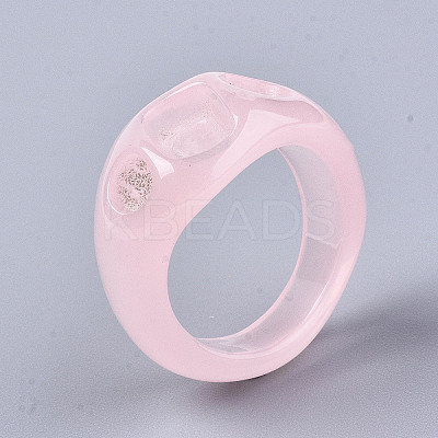 Resin Finger Rings LS-X-RJEW-N033-008-C02-1