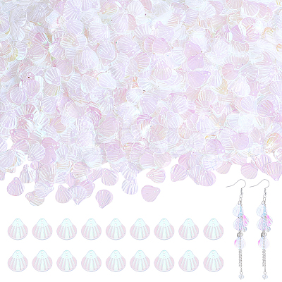 2000Pcs UV Plating Resin Charms RESI-NB0002-17A-1