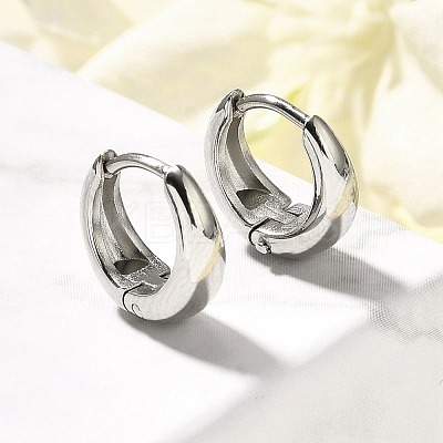 304 Stainless Steel Hoop Earrings for Women EJEW-C096-52P-1