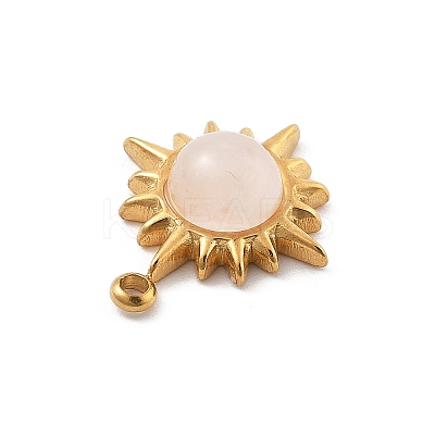 Natural Stone Pendants LS-STAS-D300-02G-06-1