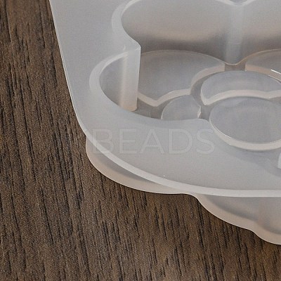 Camellia Rose Pendant Silicone Molds SIL-B074-03-1