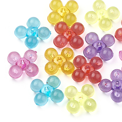 Transparent Acrylic Beads MACR-S296-39-1