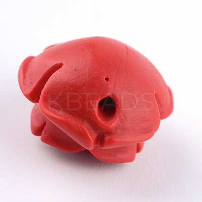 Cinnabar Beads X-CARL-Q004-74A-1