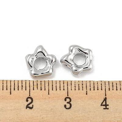 Brass Beads KK-P258-10P-1