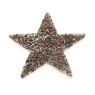 Star Glitter Hotfix Rhinestone DIY-WH0301-92C-04-1