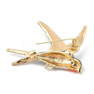 Bird Enamel Pins JEWB-S034-05G-A-1