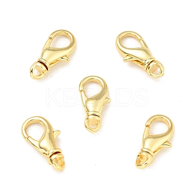 Brass Swivel Lobster Claw Clasps X-KK-G416-52G-1