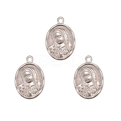 304 Stainless Steel Pendants STAS-CJ0003-02-1
