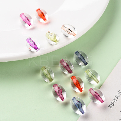 Transparent Acrylic Beads TACR-S154-14A-1