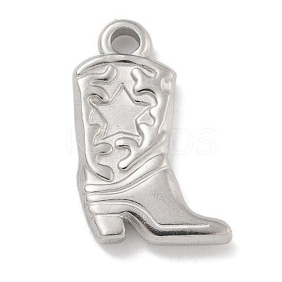 Anti-Tarnish 304 Stainless Steel Pendants STAS-D197-17P-1
