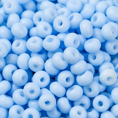 Baking Paint Glass Seed Beads SEED-C003-02A-1