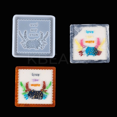 DIY Animal Coaster Silicone Molds LS-DIY-G070-03C-1